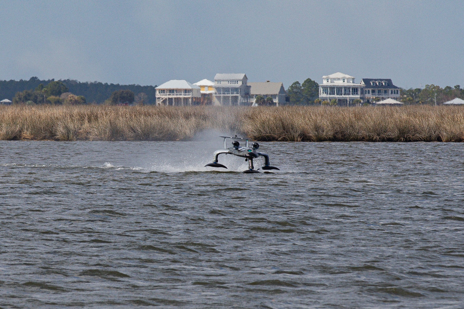 HALIA drone on water